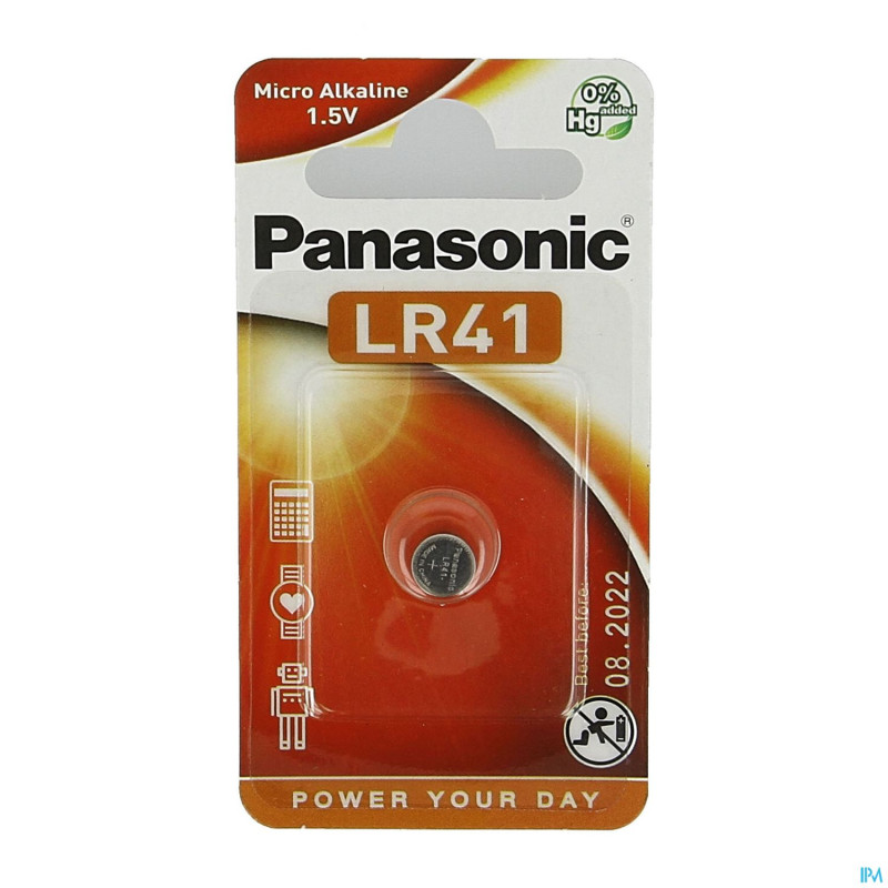 Panasonic batterie lr41    1