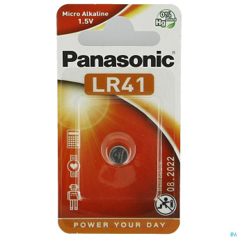 Panasonic batterie lr41    1