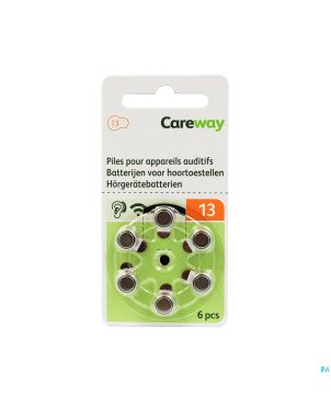 Careway piles auditives 13 orange 6