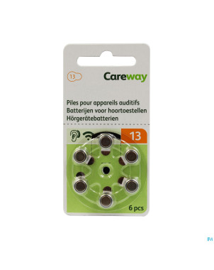 Careway piles auditives 13 orange 6