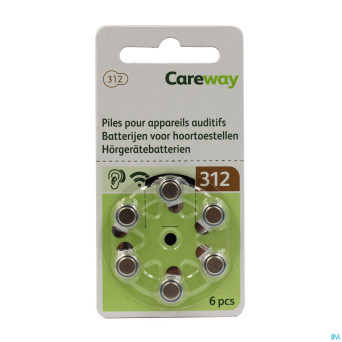 Careway piles auditives 312 brun 6