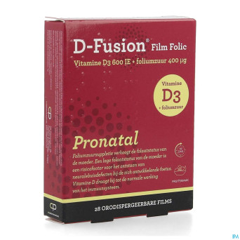 D-fusion film folic film orodisp 28