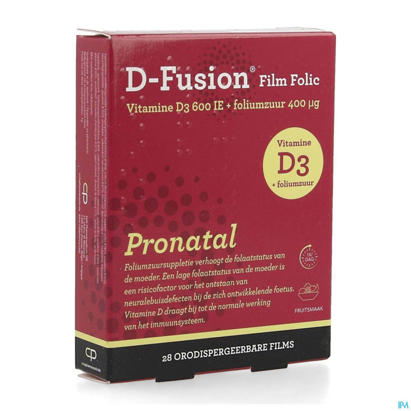 D-fusion film folic film orodisp 28
