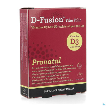 D-fusion film folic film orodisp 28