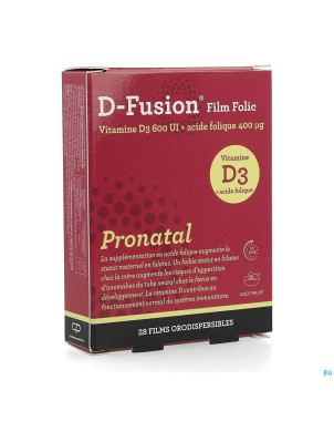 D-fusion film folic film orodisp 28