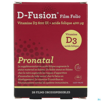 D-fusion film folic film orodisp 28