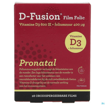 D-fusion film folic film orodisp 28