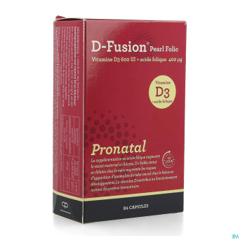 D-fusion pearl folic    caps 84