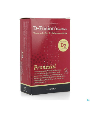 D-fusion pearl folic    caps 84