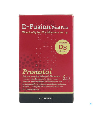 D-fusion pearl folic    caps 84