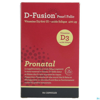 D-fusion pearl folic    caps 84