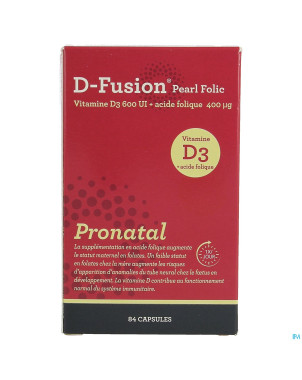 D-fusion pearl folic    caps 84