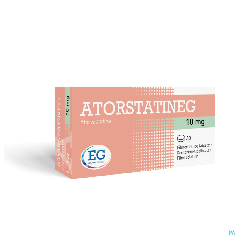 Atorstatineg 10mg comp pell  30