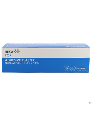 Hekapor bande adhesive non-tis. 5mx2,5cm roul 1