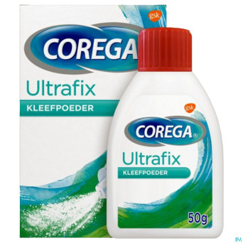 Corega ultrafix pdr adhesive nf  50g