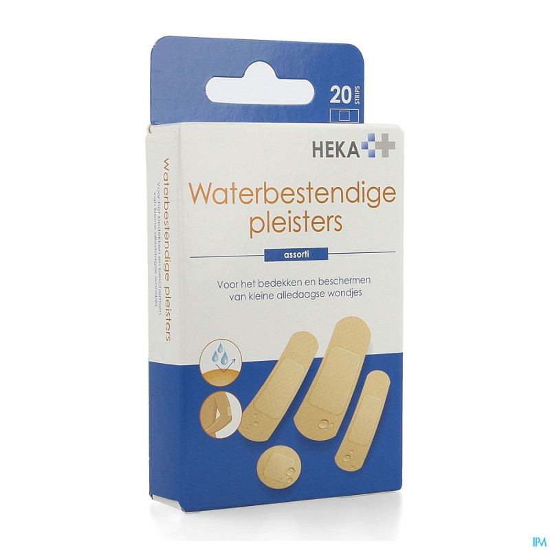 Heka otc sparadrap etanche assortiment 20