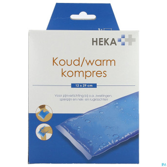 Heka compresse hot/cold large 12x29cm 1