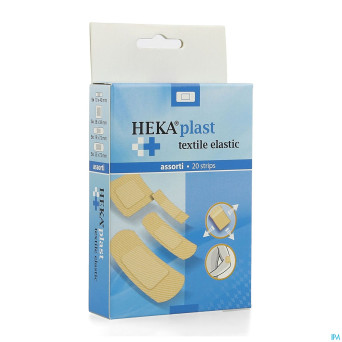 Heka otc sparadrap textile assortiment 20