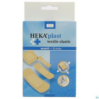 Heka otc sparadrap textile assortiment 20