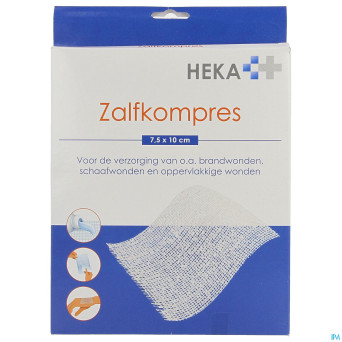 Hekapres compresse grasse 7,5x10cm 6
