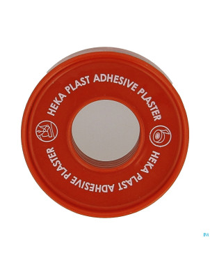 Hekaplast bande adhesive textile 5mx1,25cm rond 1