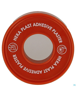 Hekaplast bande adhesive textile 5mx1,25cm rond 1