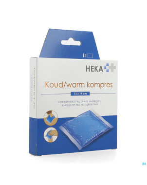 Heka compresse hot/cold small 13x14cm 1