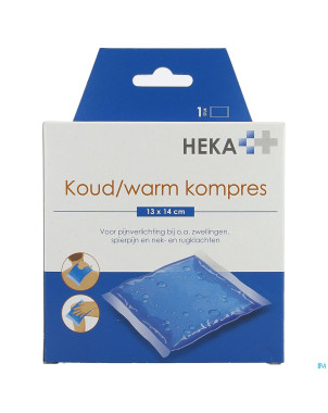 Heka compresse hot/cold small 13x14cm 1