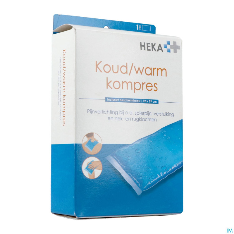 Heka compresse hot/cold large 12x29cm 1
