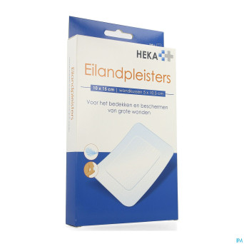 Heka zom rebord 10x15cm sterile 10