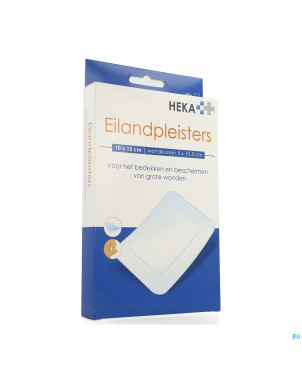 Heka zom rebord 10x15cm sterile 10