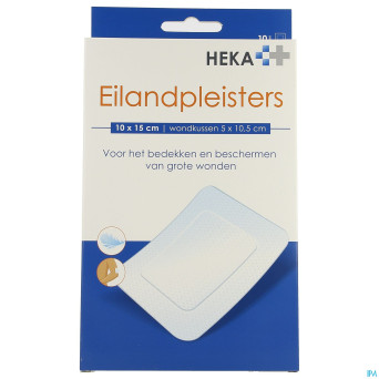 Heka zom rebord 10x15cm sterile 10