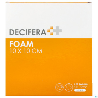 Decifera foam 10x10cm 5