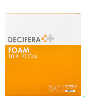 Decifera foam 10x10cm 5