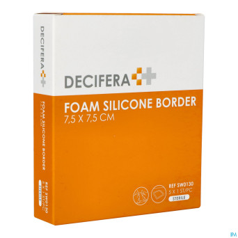 Decifera foam silicone border 7,5x 7,5cm 5