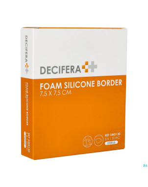 Decifera foam silicone border 7,5x 7,5cm 5