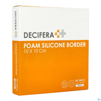 Decifera foam silicone border 10x10cm 5