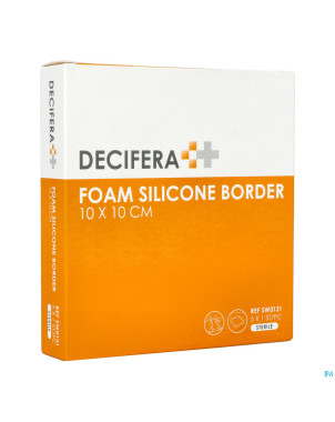Decifera foam silicone border 10x10cm 5