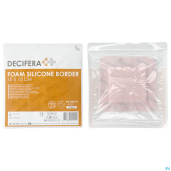 Decifera foam silicone border 10x10cm 5