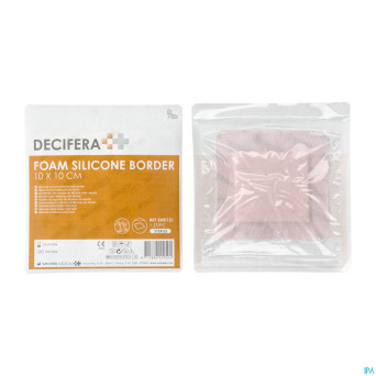 Decifera foam silicone border 10x10cm 5