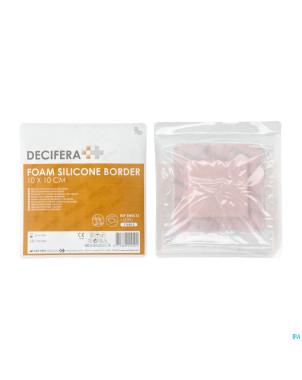 Decifera foam silicone border 10x10cm 5