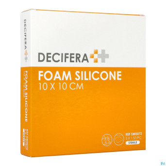 Decifera foam silicone 10x10cm 5