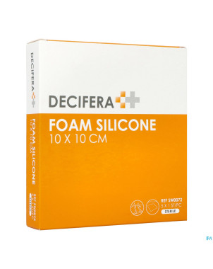 Decifera foam silicone 10x10cm 5