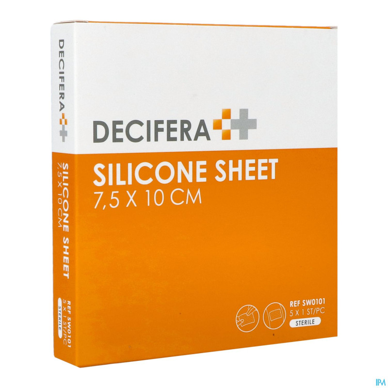 Decifera silicone sheet 7,5x10cm 5