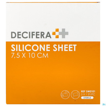 Decifera silicone sheet 7,5x10cm 5