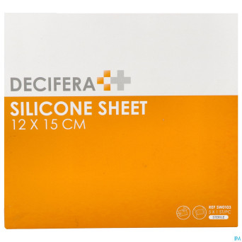 Decifera silicone sheet 12x15cm 5
