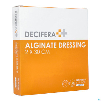 Decifera alginate dressing 2x30cm 5