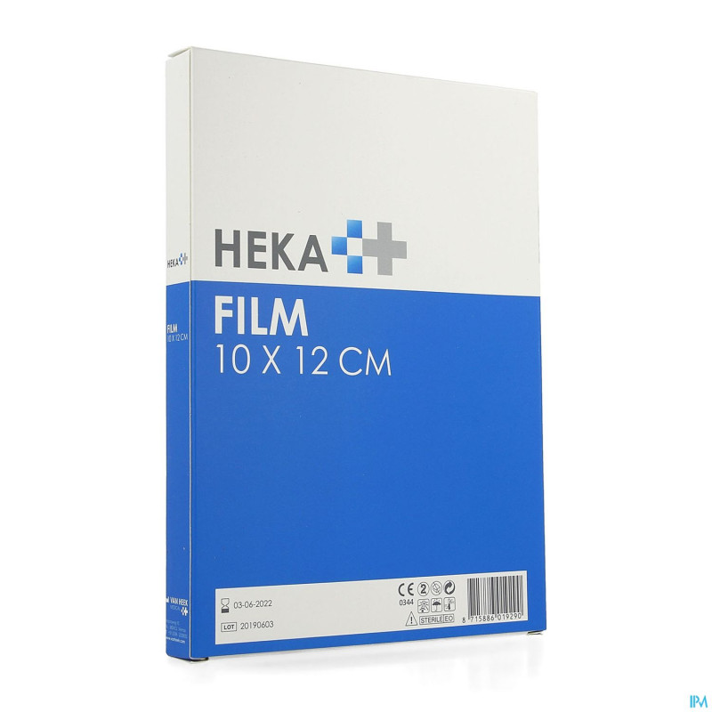 Heka film feuillet plaie 10x12cm 5