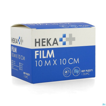 Heka film feuillet plaie 10mx10cm 1