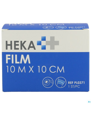 Heka film feuillet plaie 10mx10cm 1
